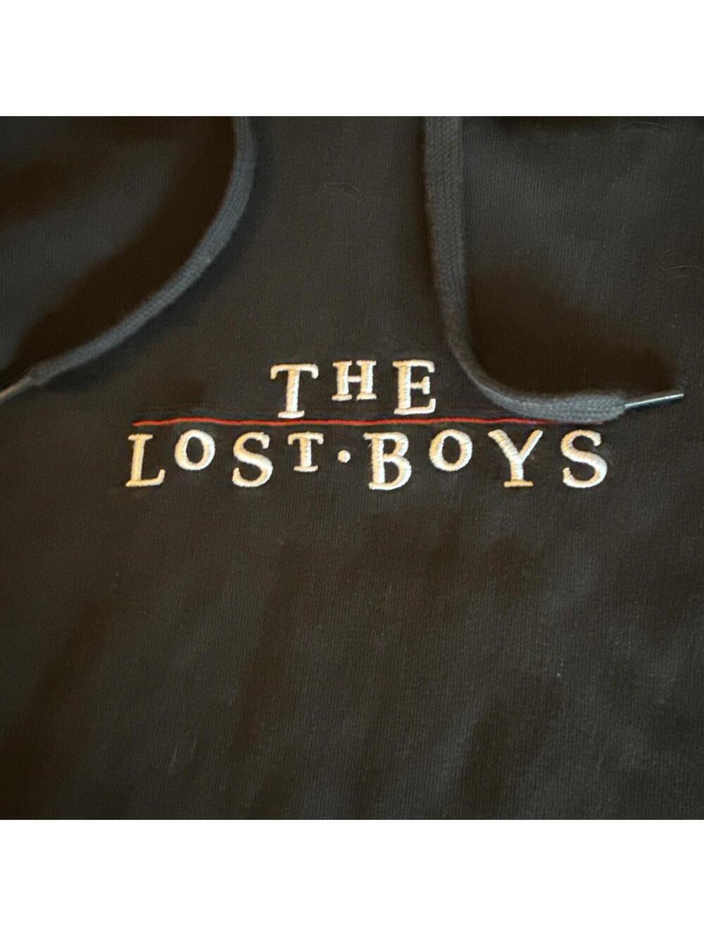 Vans Off The Wall The Lost Boys Limited Pullover Hoodie Mens Small Black - Picture 2 of 9